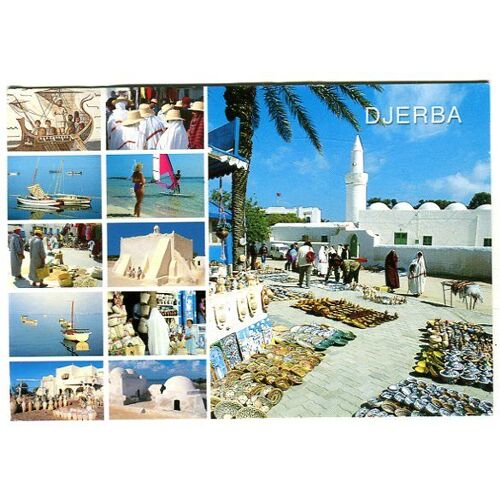 Carte Postale - Différentes Vues De Djerba - Tunisie