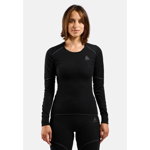 Odlo T-Shirt Technique À Manches Longues Active X-Warm Pour Femme, Xs, Black