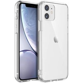 Iphone 11-Coque-Silicone-Semi-Rigide-Transparente