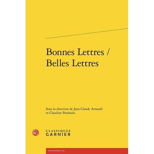 Bonnes Lettres / Belles Lettres