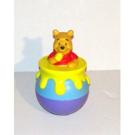 Culbuto Winnie L'ourson Figurine Ours Tomy Disney 18 Cm