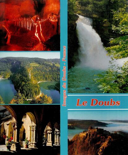 Dépliant "Images Du Doubs - France" - Format Vertical , 34 Photos