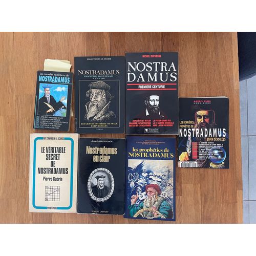 Lot De Livre Nostradamus