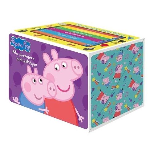 Ma Première Bibliothèque Peppa Pig - Coffret En 6 Volumes : Le Safari Des Petites Bêtes - Mission Talkies-Walkies - Une Journée À Téléland - Le Bus D'anniversaire - Les Cabanes En Carton -...