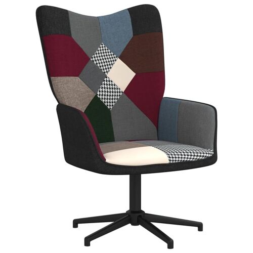 Vidaxl Chaise De Relaxation Patchwork Tissu
