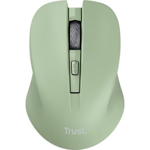 Trust Mydo Souris Sans Fil Silencieuse, Prise en Main Confortable, USB 2.4GHz - Vert