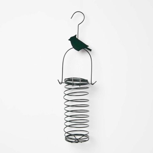 Mangeoire À Oiseaux Cylindrique À Suspendre Pour Boule De Graisse - Pinson