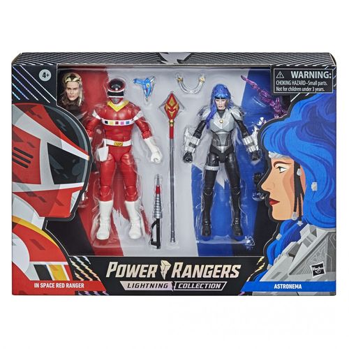 Hasbro Power Rangers Lightning Collection - In Space Red Ranger Et Astronema