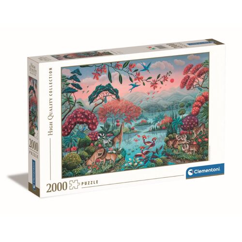 Puzzle Adulte 2000 Pièces - The Peaceful Jungle