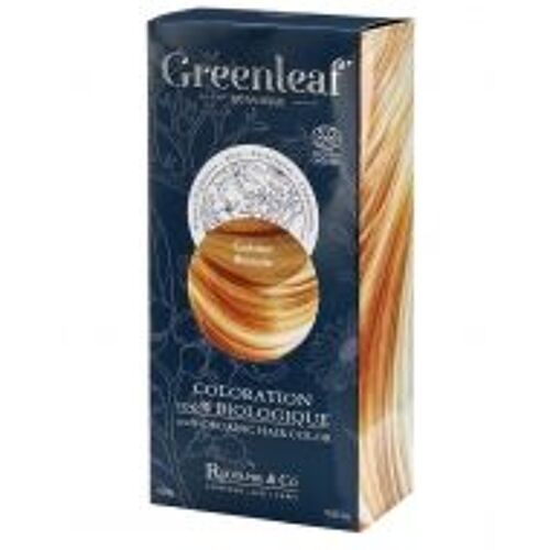 Coloration Vegetale Bio Blond Dore - Golden Blonde - Greenleaf 
