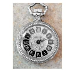 Montre Bijou A Gousset Ancienne Plusieurs Rubis Fonctionne Tres Bien Argent Massif Antiquite Retro Vintage Collection