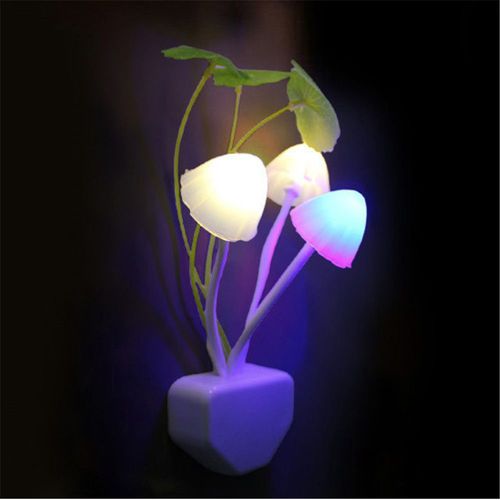 Veilleuse Champignon, Jolie Lampe De Nuit à ContrôLe De La LumièRe, Pour Chambre à Coucher Et PéPinièRe