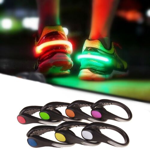 Clip Lumineux Pour Chaussures, Lumière Clignotante D'avertissement, Idéal Pour Le Sport En Plein Air, Course De Nuit Et Équitation, Équipement Créé Dans Une Usine Autonome, Nouvelle Collection