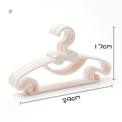 Porte-vêtements en plastique pour bébé, 5/10/20 pièces, porte-serviettes, écharpes, cintres coupe-vent pour enfants, cintre, organisateur de vêtements