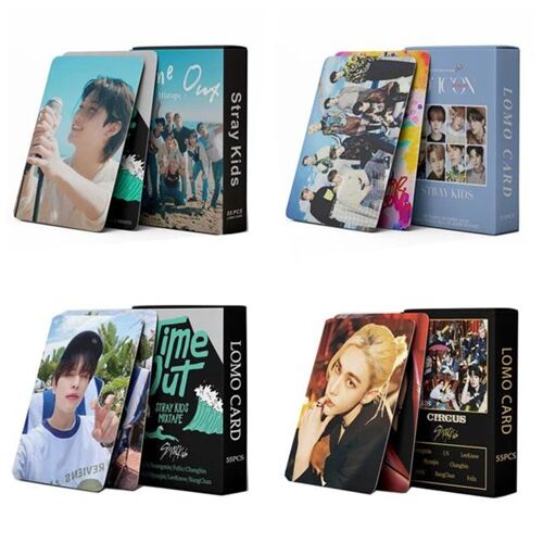 Cartes Kpop Straykids Pour Fans, 55 Pièces/Ensemble, Oddinary, Nouveaux Albums Garçons, Cartes Photo, Collection