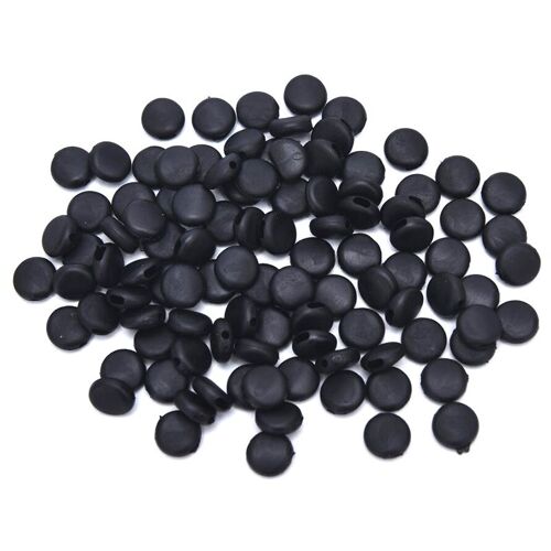 Perles De Gel De Silice Pour Masque, 100 Pièces, Extrémité De Cordon, 10mm, Réglage Plat, Boucle, Bouchons De Cordon Élastique, Verrouillage