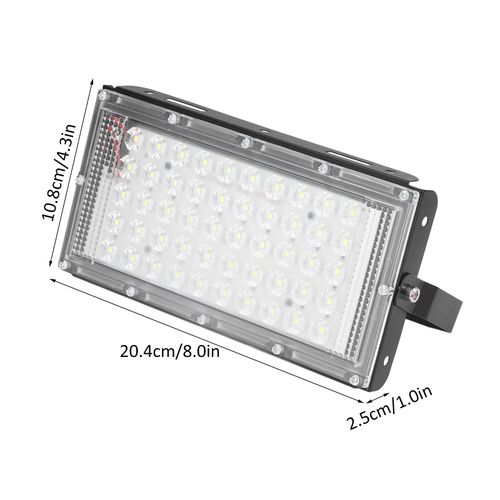 Projecteur Led 50 W 12 V LumièRe Blanche TrèS Brillante Projecteur Led ExtéRieur éTanche Pour Les Jardins Des Cours