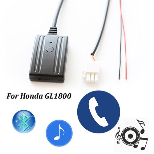 Adaptateur De Câble De Musique Stéréo, Module Bluetooth Mains Libres, Pour Honda Gl1800