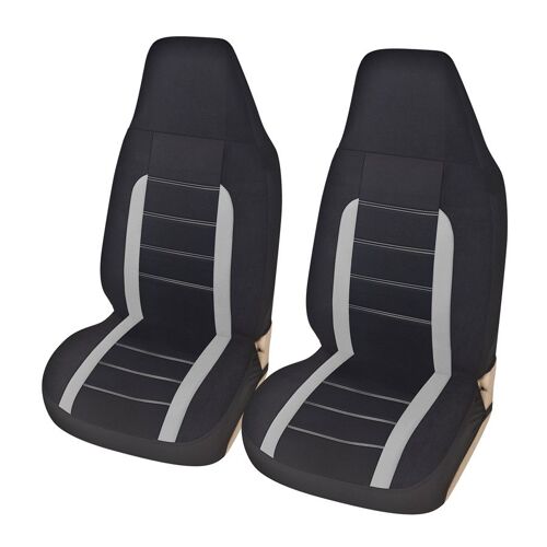Housse De Siège Avant De Voiture, 2 Pièces, Couvre-Siège Seau, Résistant À L'usure, Respirant, Lavable