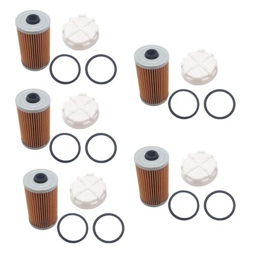Kit De 5 Filtres À Carburant Pour Mercury Marine Quicksilver Gen Bravo 5.7 6.2 8.1 35-892665 18-7977