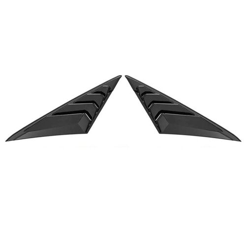 Couvercle De Couvercle De Volet De Fenêtre Arrière Adapté À Hyundai Elantra 2021 2022, Accessoires De Pelle De Ventilation