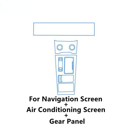 Film De Protection Transparent En Tpu Pour Console Centrale Intérieure De Voiture Exeed/Vantas Vx 2021, Film De Réparation Anti-Rayures, Rénovation D'accessoires