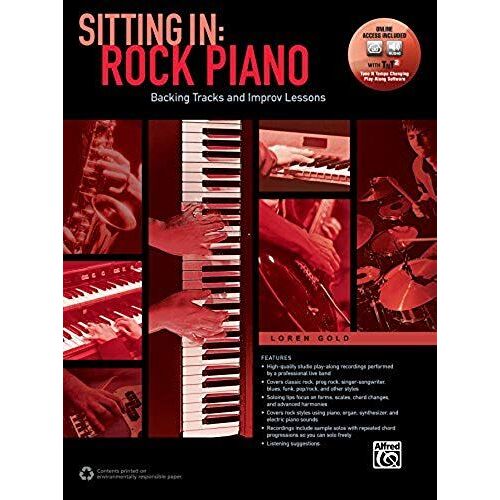Sitting In Rock Piano / Recueil+Audio-Online