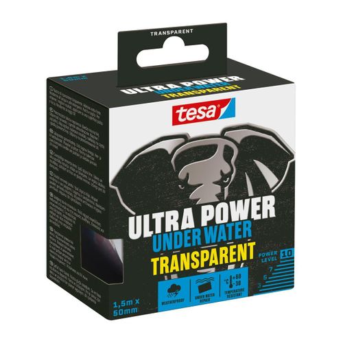 tesa Ultra Power Underwater 56481-00000-00 Bande de réparation transparent (L x l) 1.5 m x 50 mm 1 pc(s)