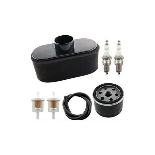 Ulisem Ensemble De Filtre A Air Avec Pre-Filtre A Huile Et Bougie D'allumage Pour Moteur 4 Temps De Rechange Kawasaki Fr651v Fr691v Fr730v Fs481v Fs541v Fs600v Fs651v Fs691v Fs730v. Goodnice