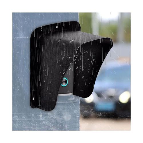 Promotion Couvercle MeTallique eTanche pour CameRa VideO, Sonnette, Serrure De Porte, Bouton De Portes D'AcceS, ProteGe L'Appareil du Soleil Et des Gouttes De Pluie, Convient a Tous Les Types goodnice