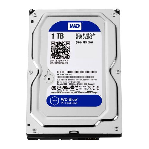 Western Digital wd10ezrz Internal Hard Drive (8,9 cm (3,5 ""), 5400 TR/Min, 64 Mo, SATA)