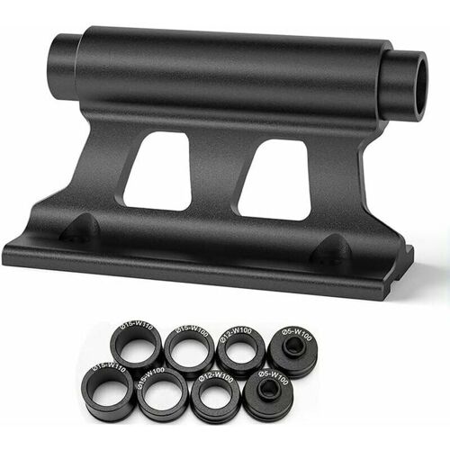 Support De Fixation De Fourche De Velo, Support Velo Voiture, Axe Traversant A Degagement Rapide De Bloc De Velo Polyvalent, Support De Fourche Avant Pour Velo Goodnice