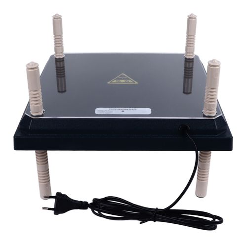 Chauffage De Couveuse Pour Poussins, Poulailler, Avec Protection Contre La PoussièRe, Plaque De Couveuse à Angle RéGlable En Hauteur Pour Garder Les Poussins Au Chaud Et Confortable, Prise Ue Noire 220v