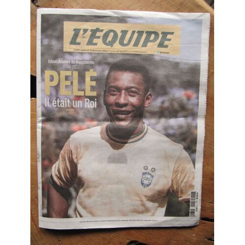 L'equipe N° 24975 Du Vendredi 30 Décembre 2022