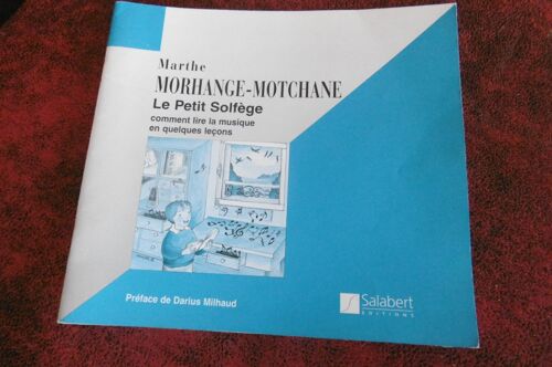 Leçons Musique Lecture Enfant Lire La Musique- Le Petit Solfège - Marthe