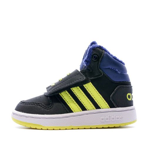 Baskets Noir/marine Enfant Adidas Hoops Mid