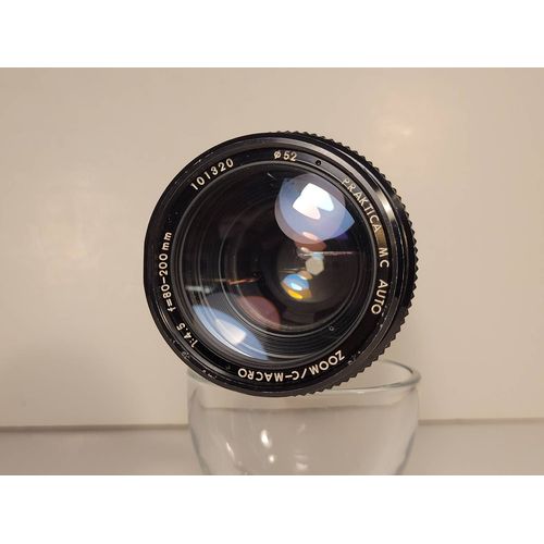 Praktica MC Auto 80-200mm 1:4.5 Zoom/C-Macro - 80mm 200 mm f/4,5 - Monture M42