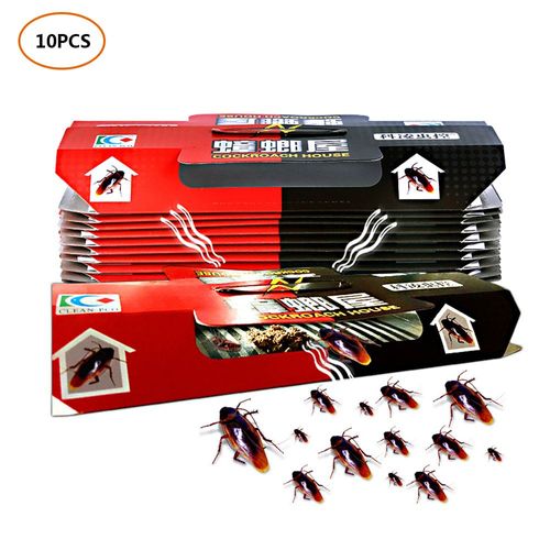 Piège à cafards pour maison, 10 pièces, planche collante, répulsif, appât puissant, attrape-insectes antiparasitaire
