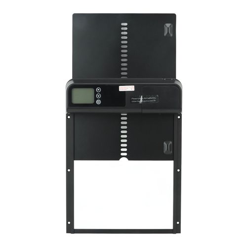 Porte Automatique De Poulailler Avec Minuterie En Alliage D'aluminium, Affichage Led ¿¿Tanche Ip45, Ouvre-Porte Automatique Aliment¿¿ Par Batterie Pour Ferme
