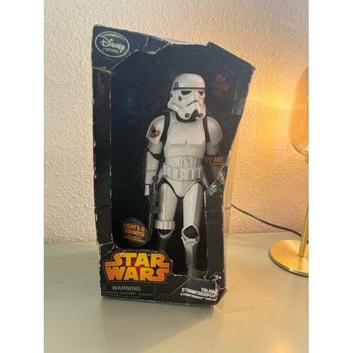 Figurine Stormtrooper Figurine 13.5 " 15 Phrases Star Wars Disney