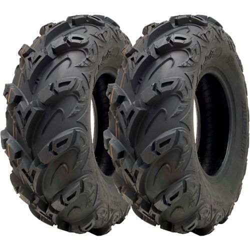 25x8.00-12 ATV Quad Tyre OBOR Mudsling WU05 E-Marked Road Legal 165kg (Set of 2)