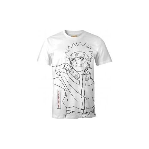 Naruto - T-Shirt Blanc Japanese Art - S