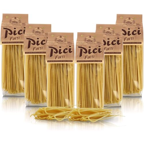 Antico Pastificio Morelli - Pâtes Artisanales Italiennes - Pici Dritti - 6 X 500 G