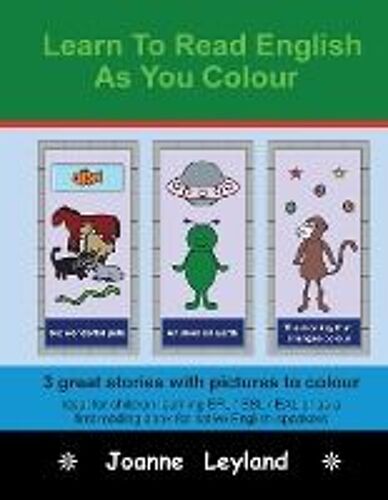 Learn To Read English As You Colour