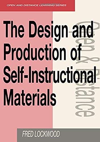 The Design And Production Self-Instructional Materials