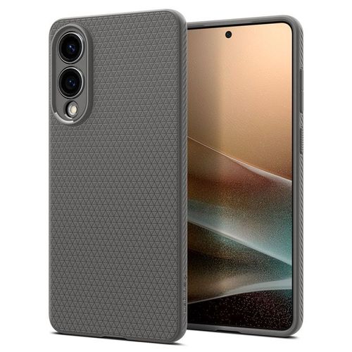 Spigen Coque Liquid Air Samsung Galaxy S25 Edge Marble Gray