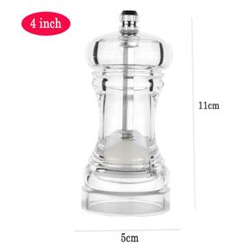 Moulin À Sel En Acrylique Transparent, Nouveau, Manuel, Pour Épices, Agitateur, Outil De Cuisine