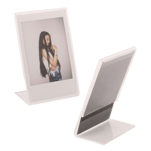 Porte-Photo 3 pouces, cadre artistique en cristal, décoration de bureau, support de Table pour Fujifilm Instax Polaroid Mini Film 11/9, 1 à 3 pièces