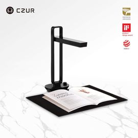 CZUR Aura Portable Scanner Livre Pliable pour Les Documents, Convertir en PDF/Word/Tiff/Excel, Compatible avec Windows et Mac, La
