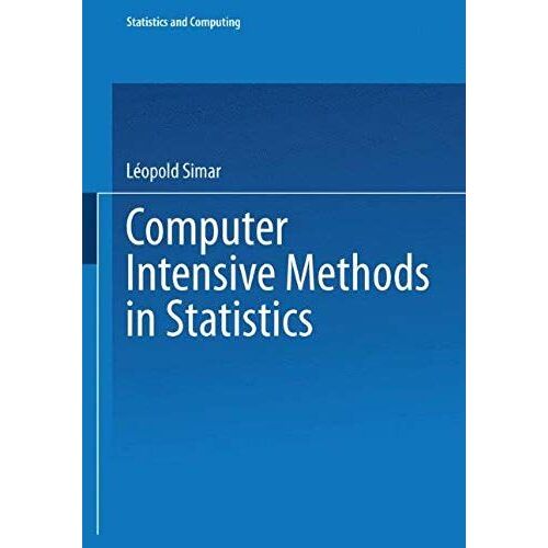 Computer Intensive Methods In Statistics